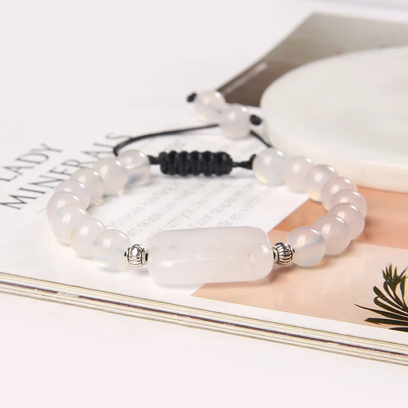 Браслет женский из натурального камня изящный лечебный браслет с бусинами