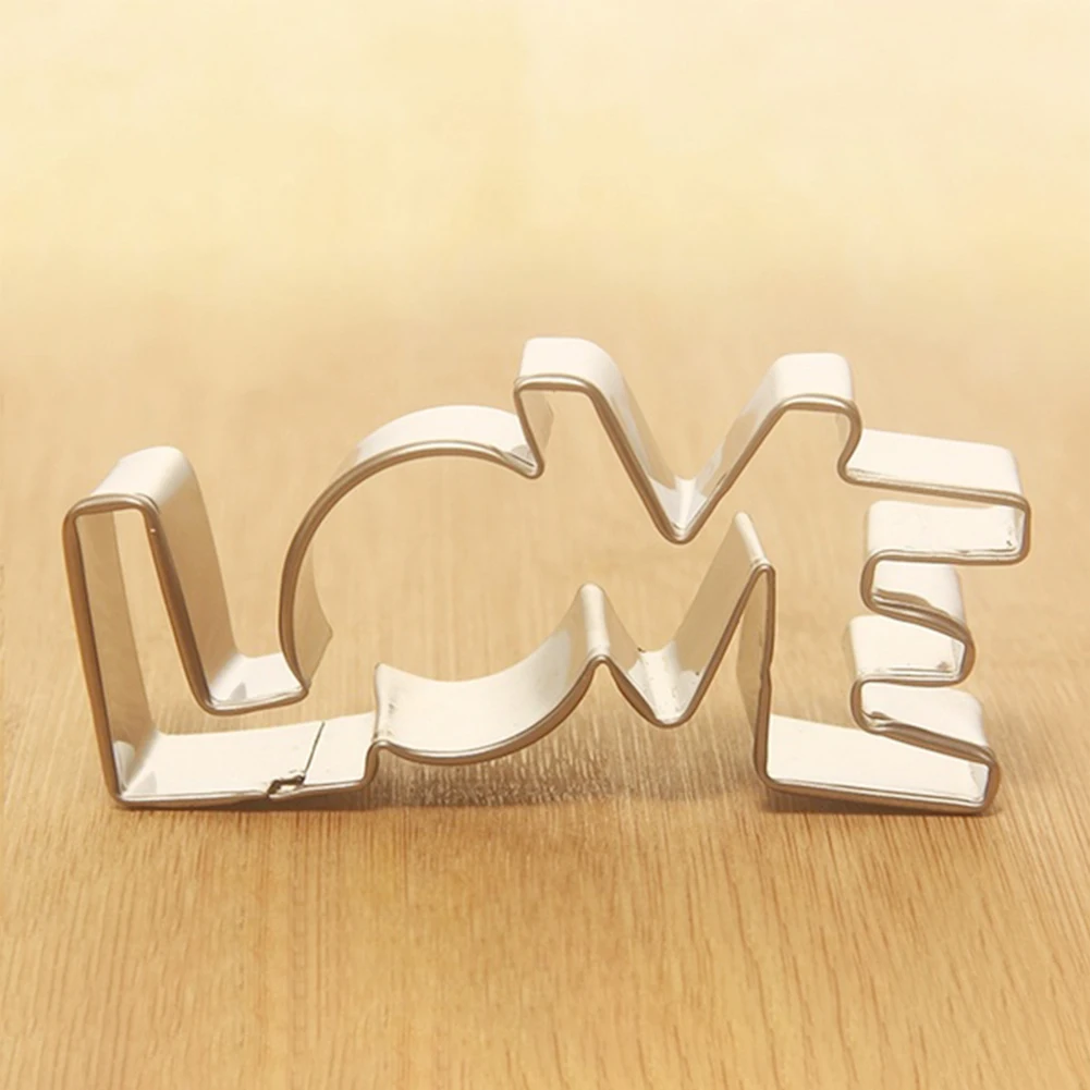 Форма для печенья love свадьба на День святого Валентина форма из нержавеющей