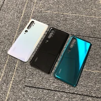 rear housing for xiaomi mi note 10 note10 pro cc9 pro glass back cover repair replace battery door case logo glue