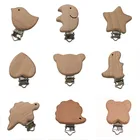 1 шт., детская деревянная цепочка-держатель для пустышки