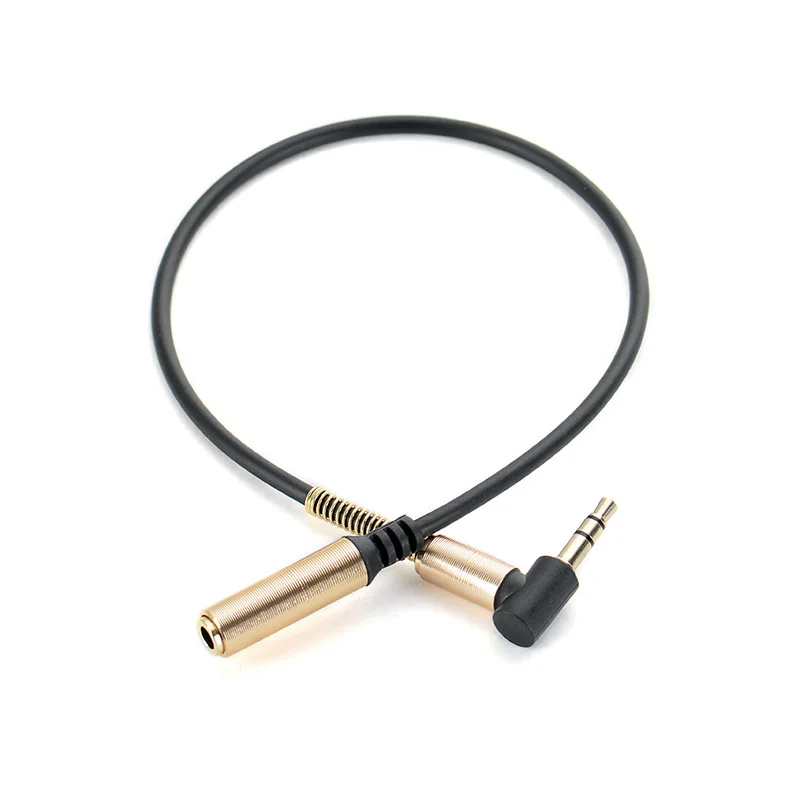 Удлинитель аудио 3 5 мм с двумя Женский Локоть кабель-удлинитель для Мобильный