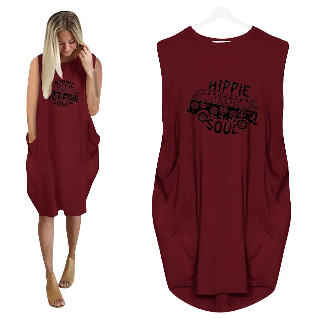 

Womens Jumper Dress Ladies Oversized Pockets Baggy Long Sleeve Pocket Pullover Mini Dress Plus Size Solid Crew Neck Oversized