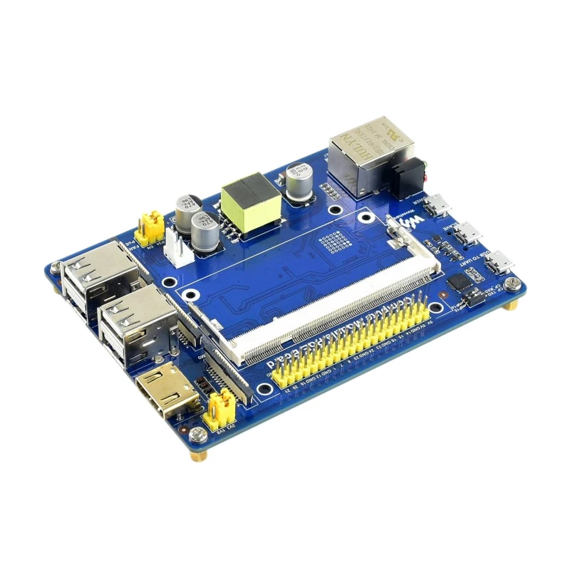 Waveshare Compute Module IO Board с функцией PoE для Raspberry Pi CM3 / CM3L + L|Серверы| |