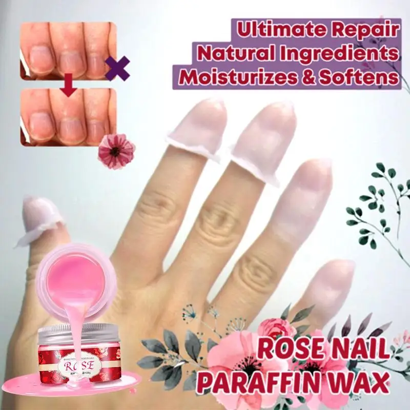 

Whitening Foot Care Exfoliating Rose Tender Essence Rosy Paraffin Treatment Nail Soothes Wax Mask L1V4