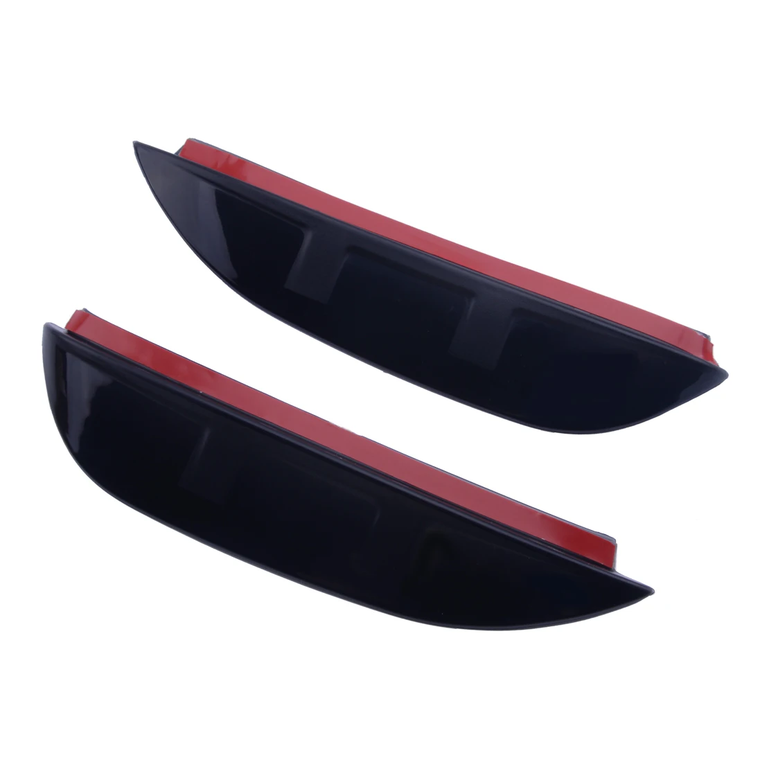 Beler ABS 2 шт. черное боковое зеркало заднего вида непромокаемое покрытие для бровей