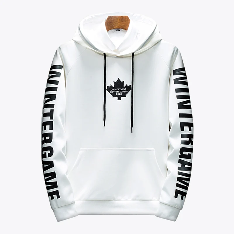 Мужская толстовка с надписью модная повседневная Уличная одежда в стиле хип хоп