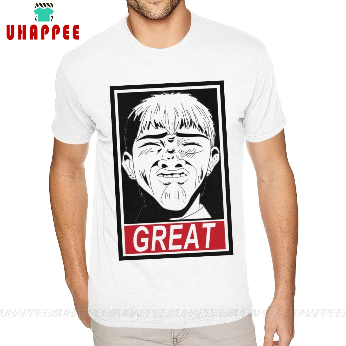 GTO Great Teacher Onizuka хлопковая Футболка большого размера для мужчин футболка с 3D