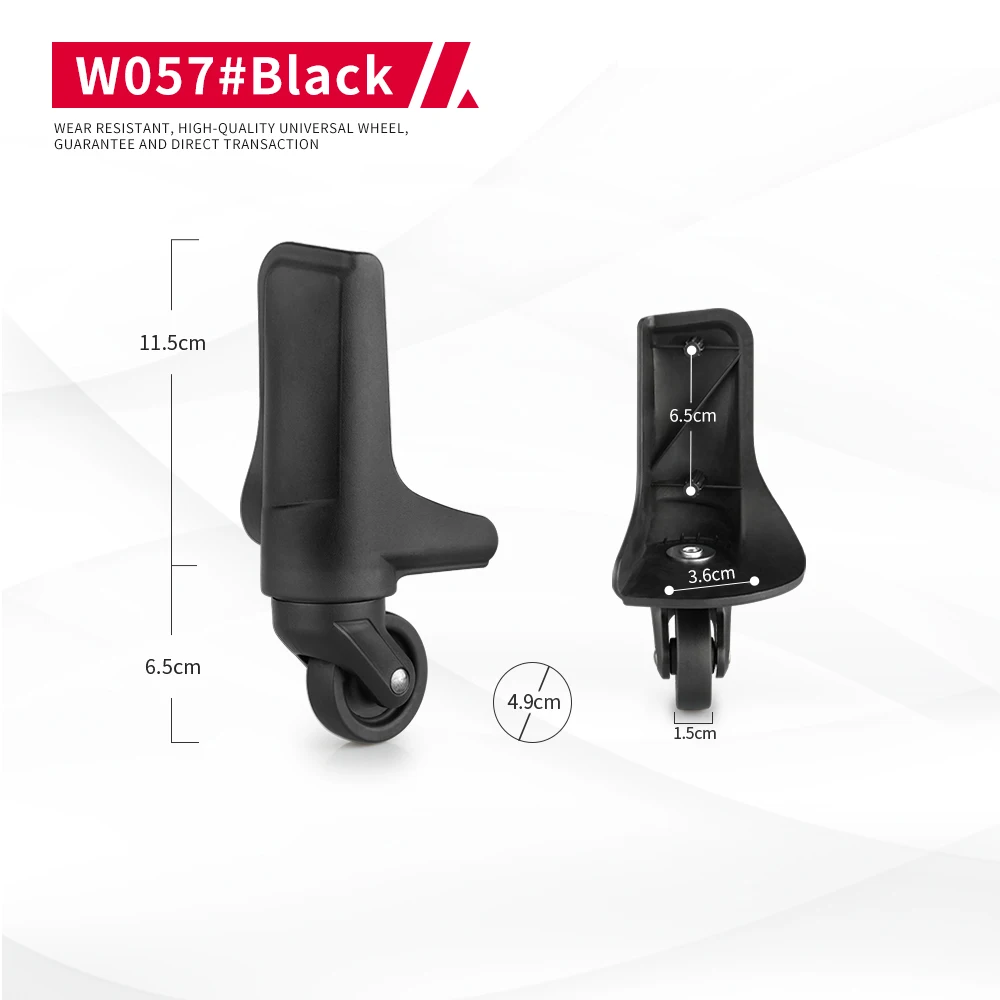 DILONG  AihuoShi wheels repair parts replacement wheels trolley case aluminum alloy case pulley detachable rollers