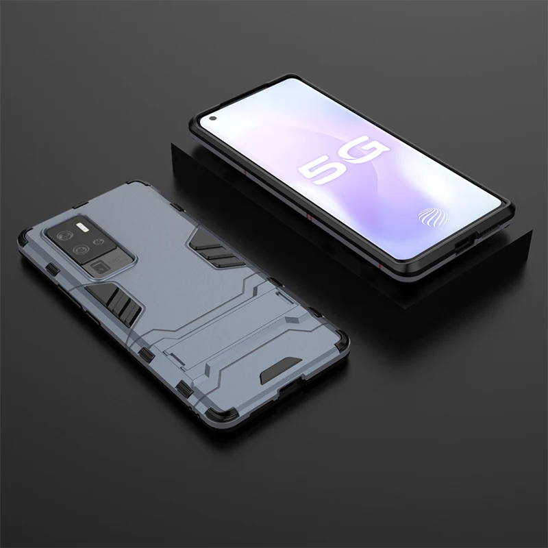 

Shockproof Armor Case For Vivo IQOO Neo 3 5G Z1x X50 Pro+ Plus Cases Neo3 Stand Hybrid Cover For VIVO IQOO Z1 Case