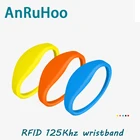 Смарт-браслет EM4100 с чипом TK4100, 5 шт., ключ управления доступом только для чтения токенов и RFID-карт, авторизованный значок 125 кГц, водонепроницаемый браслет