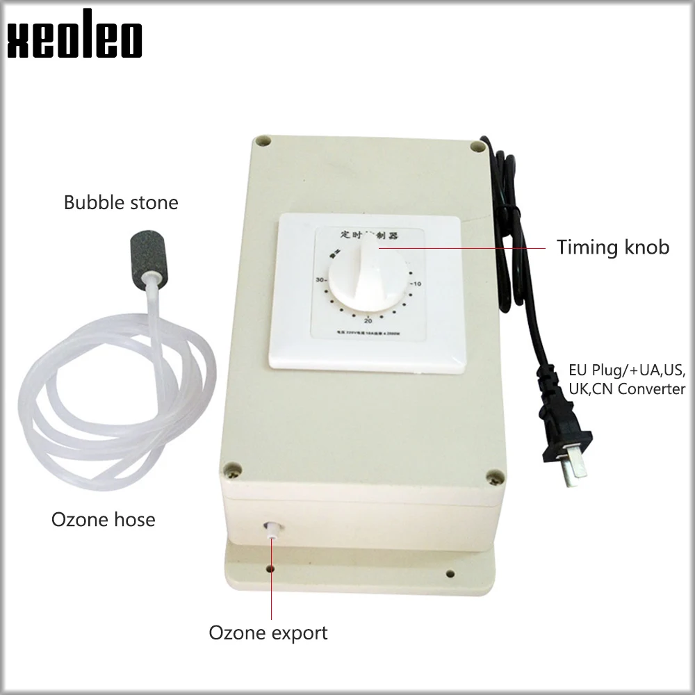 Портативный очиститель воды XEOLEO генератор озона 2000 мг/ч дезинфектор для фруктов