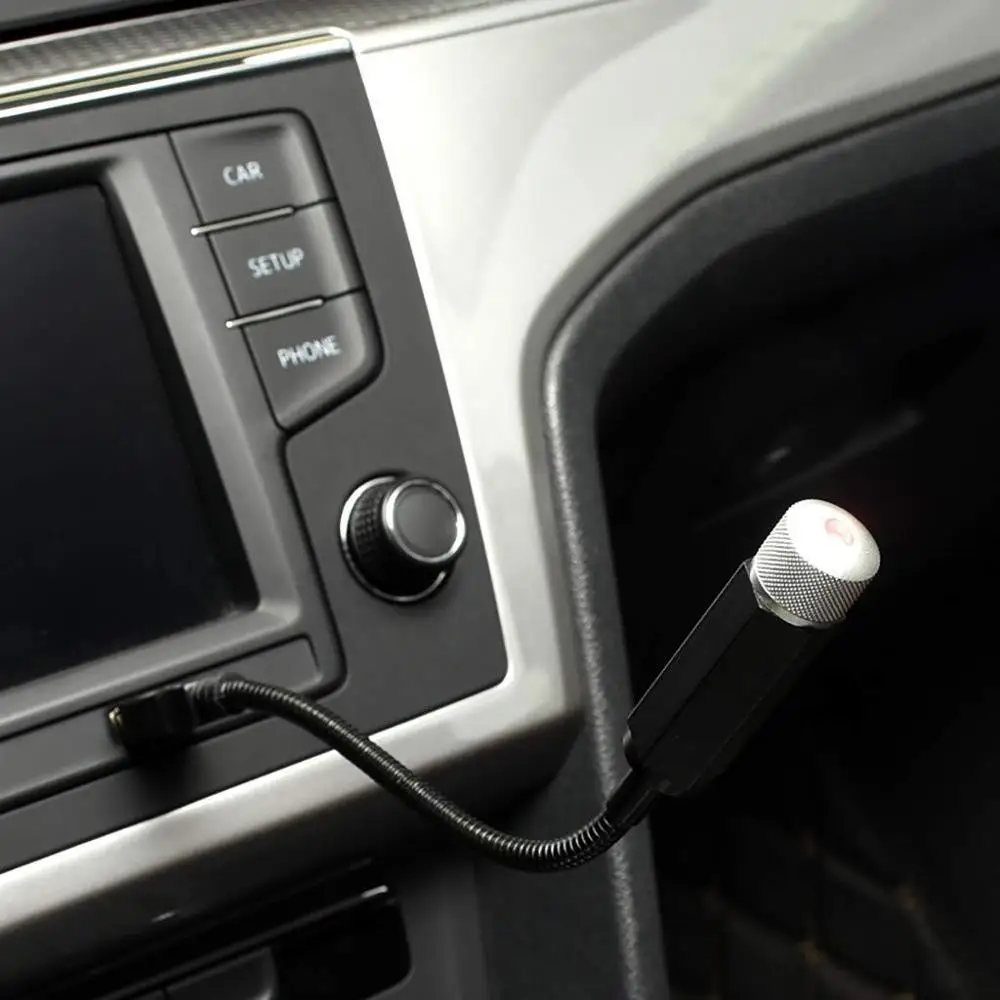 Миниатюрный светодиодный лазерный проектор со звездами USB автомобильный