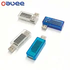 USB-тестер напряжения тока и емкости, тестер емкости зарядного устройства, тестер емкости аккумулятора мобильный детектор уровня мощности