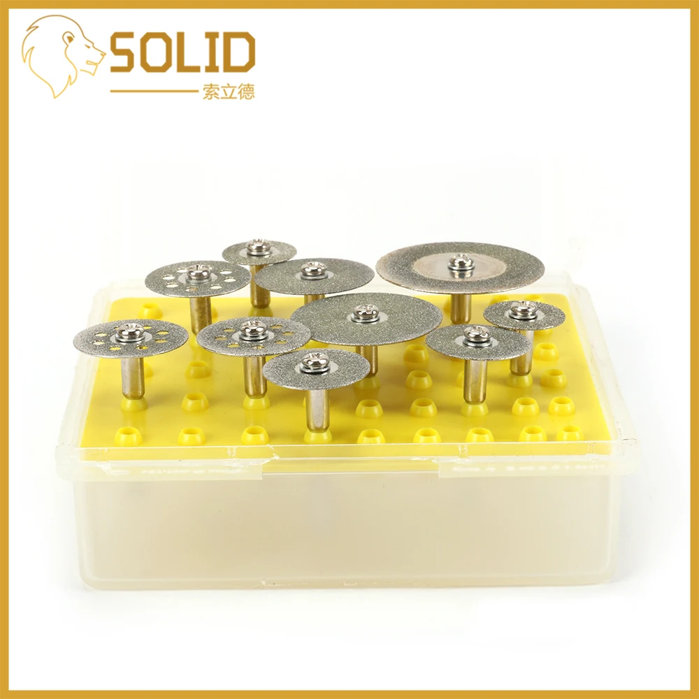 Набор дисков для алмазной резки 16-35 мм сверло с отрезным хвостовиком 3