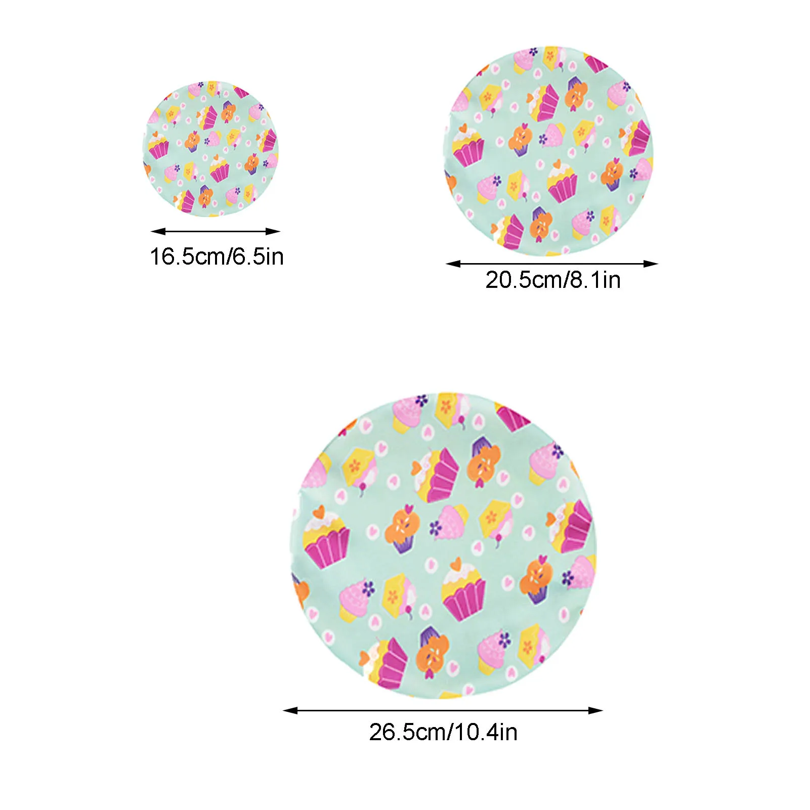 

3Pcs Elastic Stretch Lids Reusable Airtight Food Wrap Covers Keeping Fresh Seal Bowl Stretchy Wrap Cover Kitchen Cookware