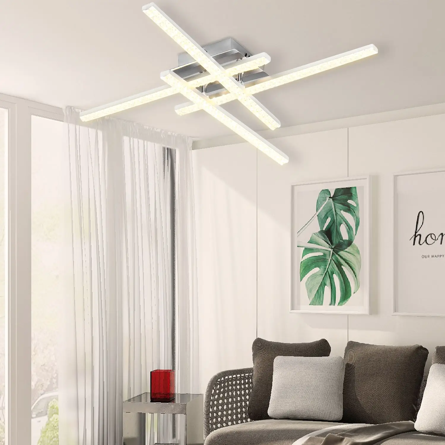 

Ceiling Light Lamp Modern Design For Living Room Bedroom Kitchen Living room soft light chandelier by Modern Chandelier fixture