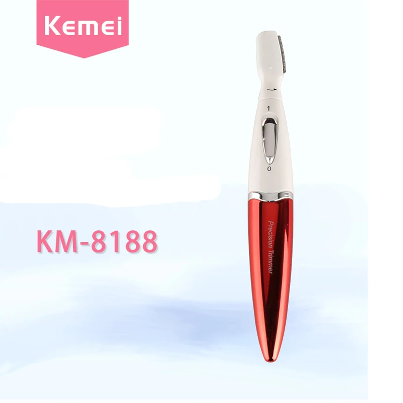 Электробритва kemei для женщин бритва триммер бровей Электрический эпилятор тела и