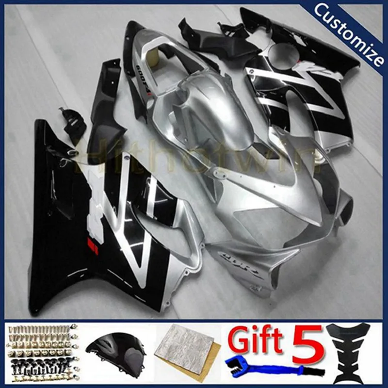 Обтекатель мотоцикла для CBR600F4i 2001 2002 2003 красный белый 01 02 03 CBR600 F4i ABS Пластиковые