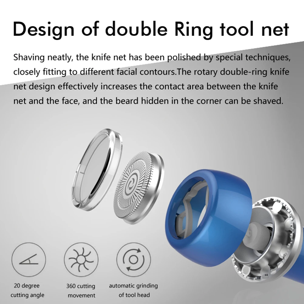 Дорожная бритва мини USB IOS смартфон для мужчин портативная электрическая улицы