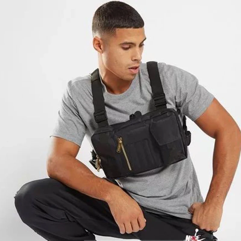 Многофункциональная нейлоновая нагрудная сумка для мужчин и женщин уличная