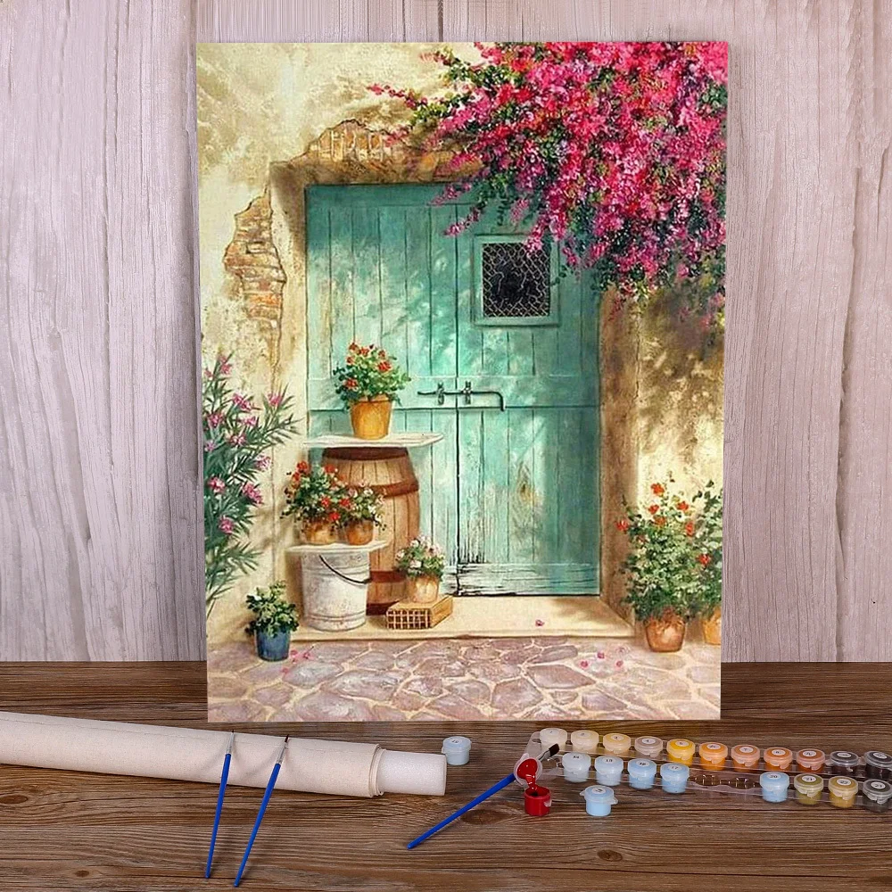 

Набор для рисования по номерам на холсте, 50 Х70 см