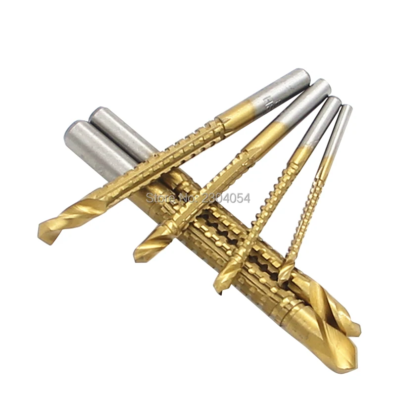 

New 6pcs Titanium Coated HSS Drill saw bits Electric Drill Bits for Metal Milling Cutters for Wood slotting 3/4/5/6/6.5/8mm