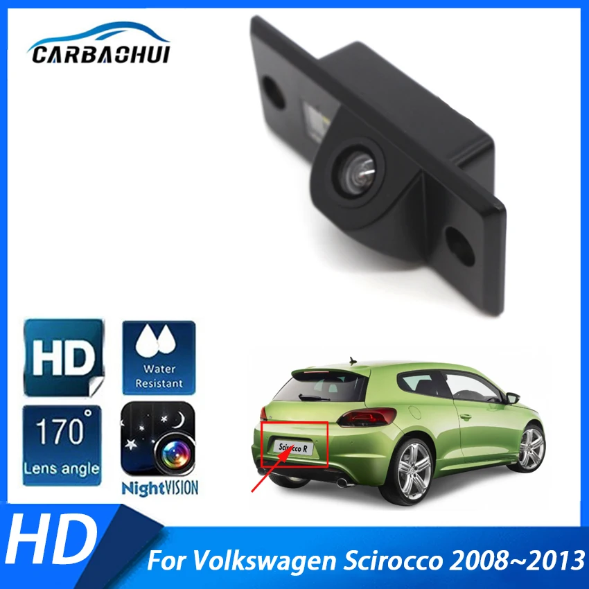 HD Car CCD Night Vision Backup Rear View Night Vision Camera High quality RCA For Volkswagen Scirocco 2008~2010 2011 2012 2013 HD Car CCD Night Vision Backup Rear View Night Vision Camera High quality RCA For Volkswagen Scirocco 2008~2010 2011 2012 2013