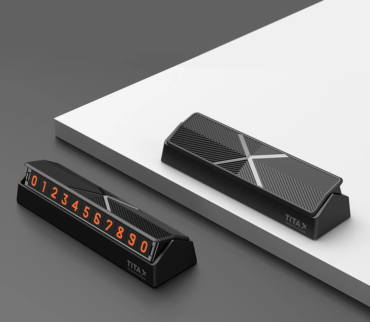 Xiaomi Mijia Bcase, TITA X Share To Bcase, откидной Чехол, автомобильный, умеренный, парковочный телефон, номерная карта, мини-украшение для автомобиля