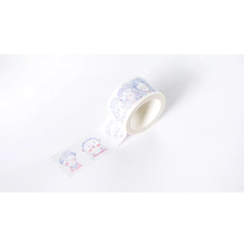 Лента Клейкая Базовая в горошек простой Скотч для скрапбукинга принадлежности