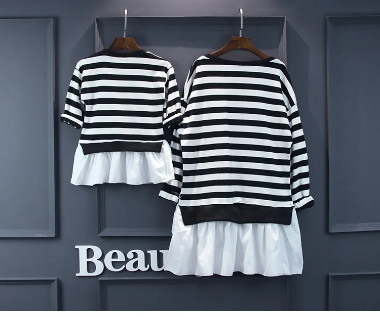 Одежда для семьи Платья мамы и дочки Одинаковая одежда Детский смешной костюм в