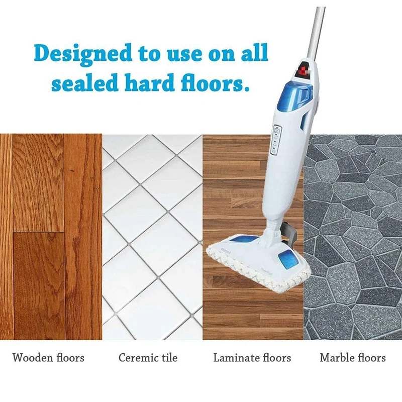 

2 Pack Steam Mop Pads Replacement for Bissell Powerfresh Steam Mop 2685A 1940 1440 1544, Model 19402 19404 19408 1940A