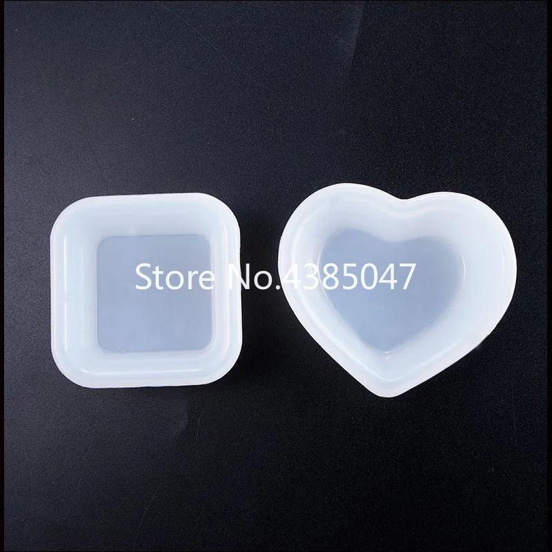 1 шт. силиконовая форма для ювелирных изделий в форме сердца|Инструменты и