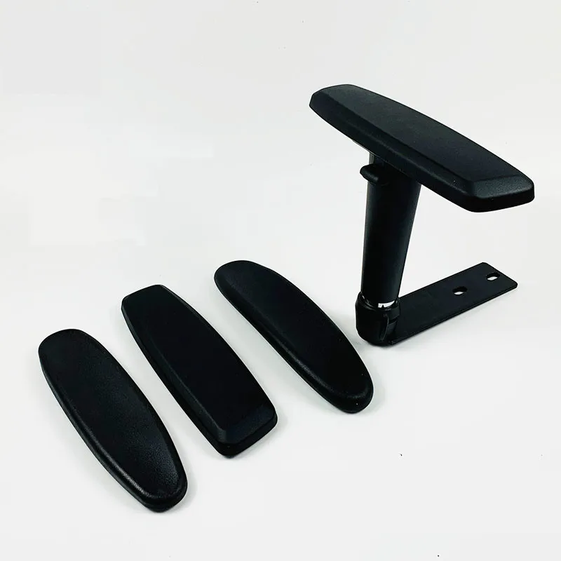 Office Chair Armrest Game Chair Parts Arm Pad Armrest Computer Office Chair Handle Bracket Plastic PU Anchor Furniture Accessory