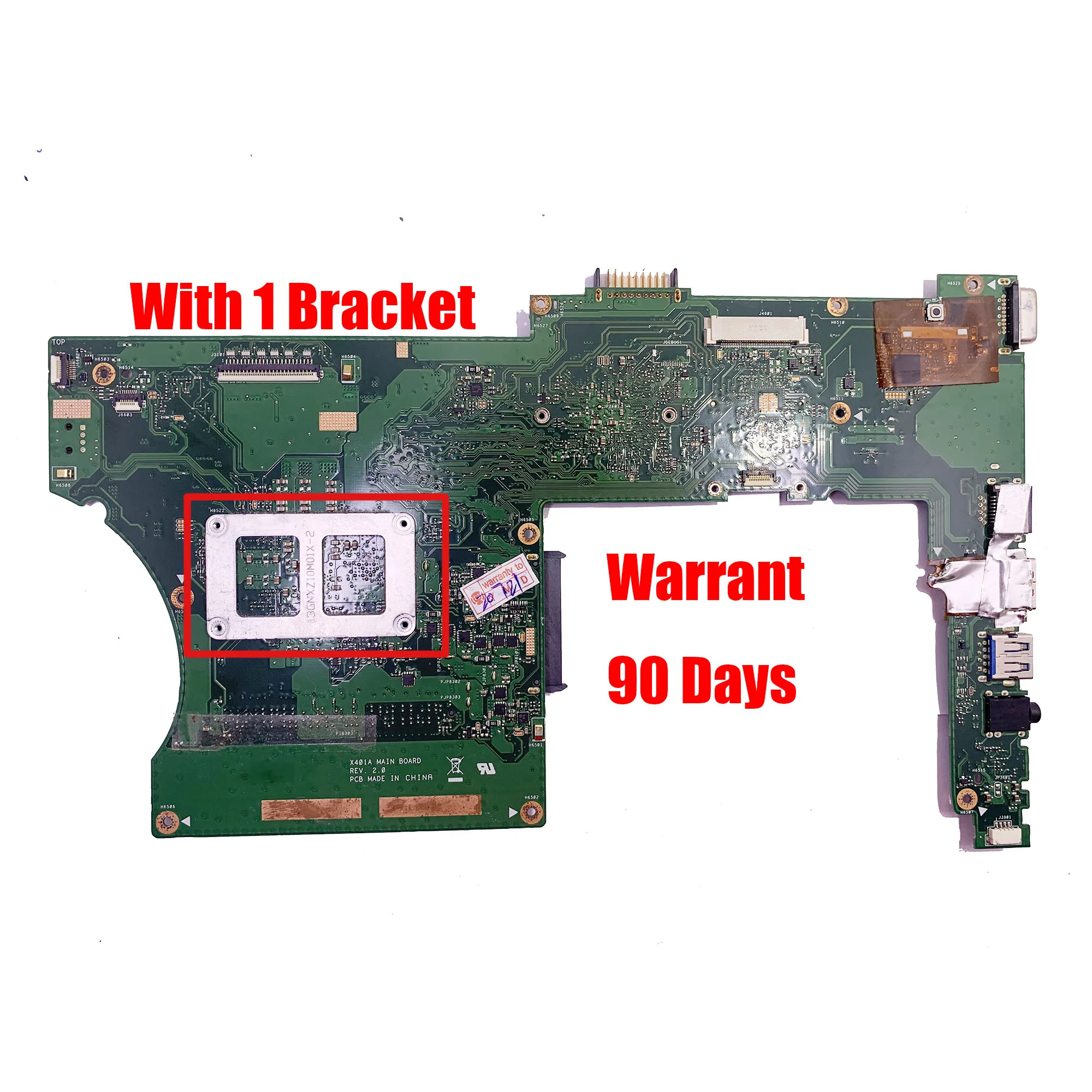 Материнская плата X301A X401A X501A для ноутбука ASUS материнская X401A1 ЦП HM76/HM70 Rev 2 0 |