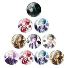 Фотография детской мультяшной витой страны чудес, круглая аниме-фигурка 121516182025 мм, стеклянный купол с плоским основанием, Ювелирная фурнитура