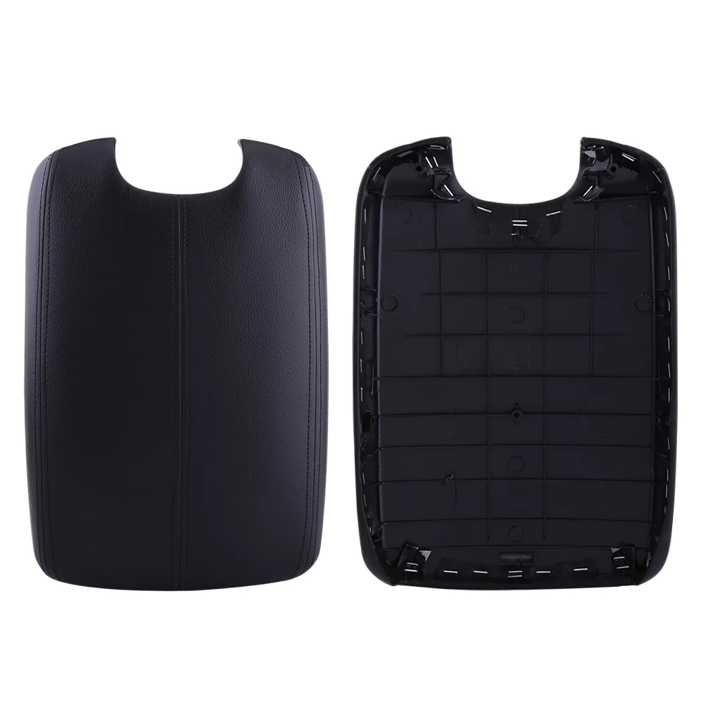 

1pc Car Armrest Cover Artificial Leather Armrest Center Console Lid Cover For Honda Accord 2008-2012 Car Armrest Covers