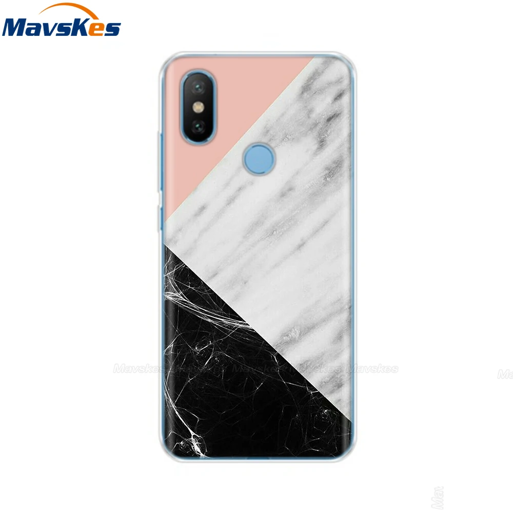 Силиконовый чехол для телефона для Xiaomi mi A2 Lite, чехол с рисунком, мягкая задняя крышка из ТПУ, чехол для телефона для Xiomi mi A2 mi A2 LITE, бампер - Цвет: 9