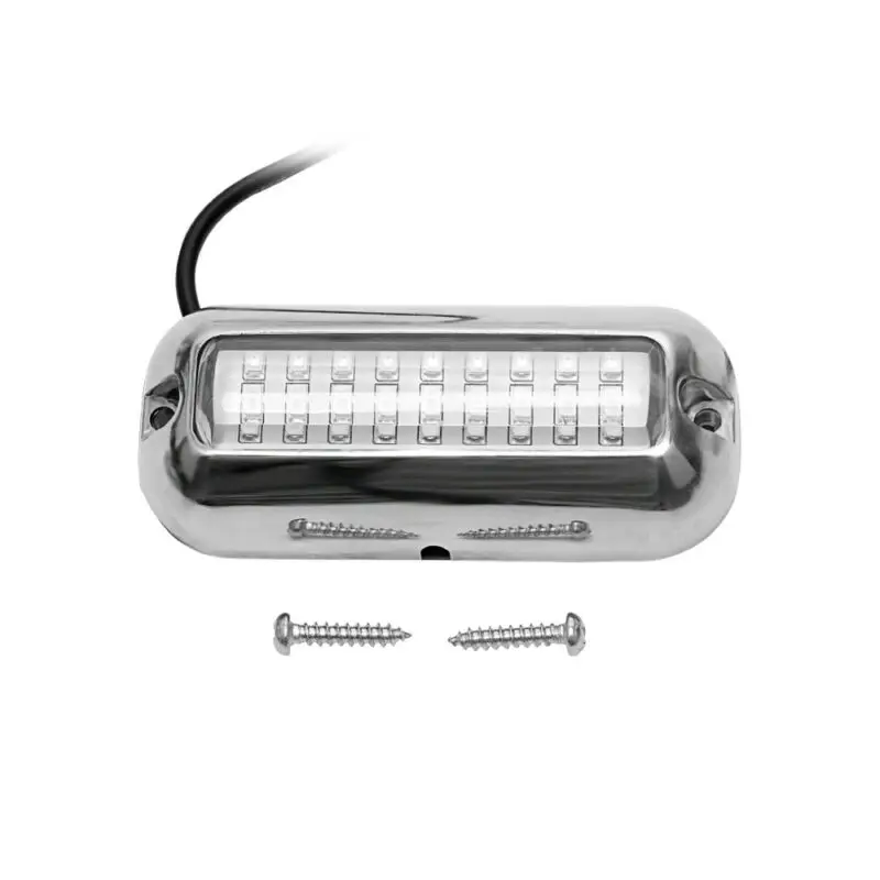 

Blue Boat Transom Light 543693 DC12V 3528 Chip Set 3.5W 74 LM 27LED Underwater Ship Lamp