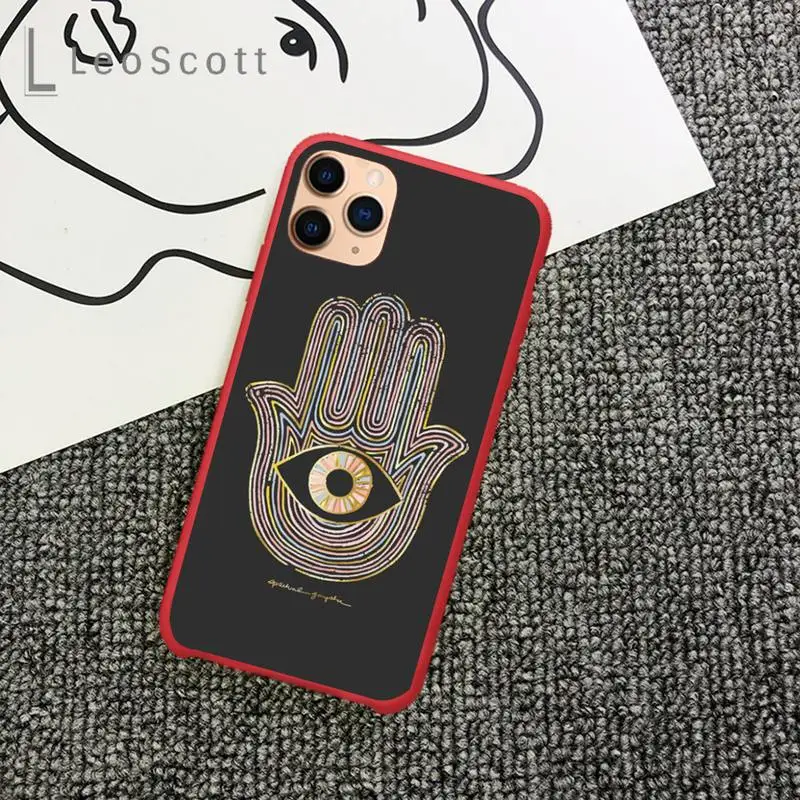 

Lucky Eye Blue Evil Eyes Phone Case Candy Color for iPhone 11 12 mini pro XS MAX 8 7 6 6S Plus X 5S SE 2020 XR