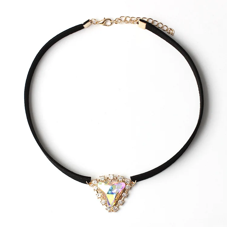 Новый женский ошейник в европейском и американском стиле крутой камень ретро