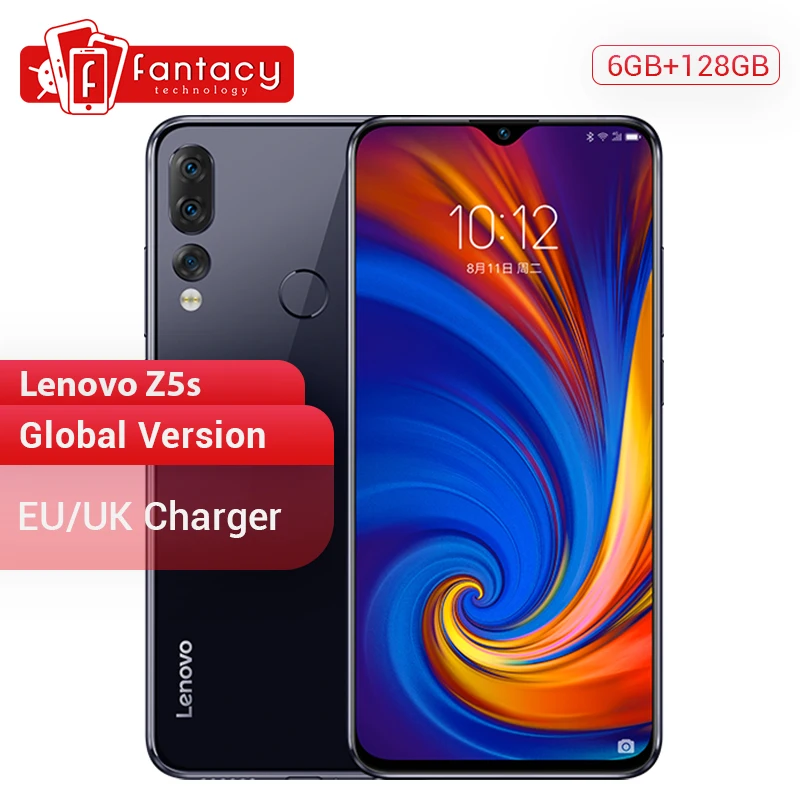 Lenovo Z5s смартфон с 6 3 дюймовым дисплеем восьмиядерным процессором Snapdragon 710 AIE ОЗУ ГБ