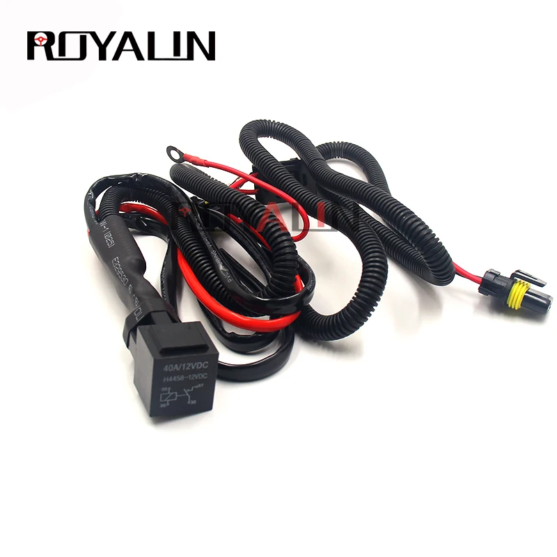 ROYALIN реле автомобильное ксеноновые лампы HID провод Harenss 12V для H1 H3 H7 9005 9006 HB3 HB4 880 881