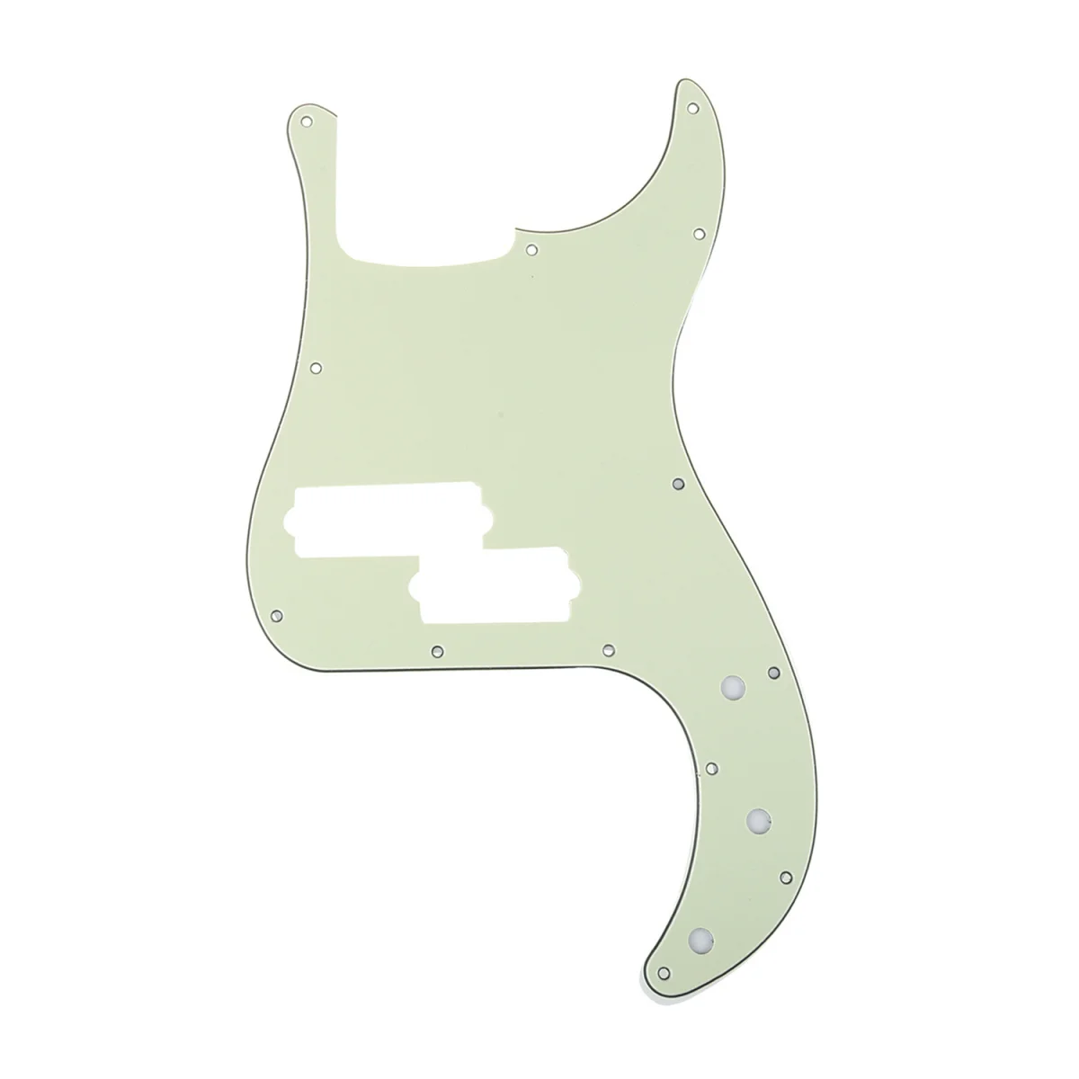 Musiclily Pro 5-String 13-Hole Contemporary P Bass Pickguard для крыла мексиканского прецизионного баса