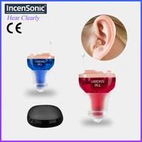 hearing aid audifonos 10 channels itc digital adjustable volume control hearing aids t30 small sound amplifier senior