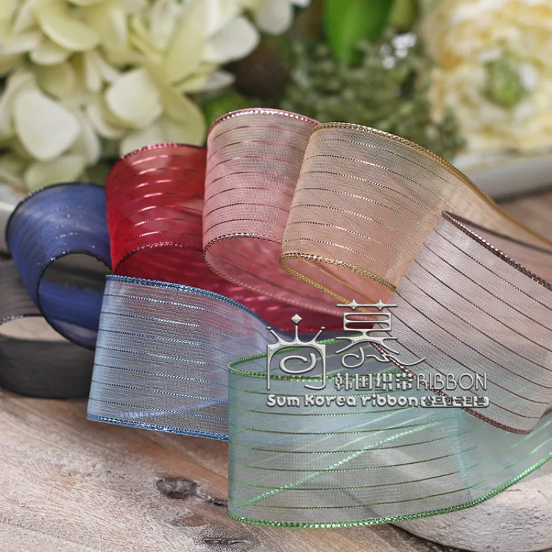 Лента из органзы 40 мм|Ленты для шитья| |