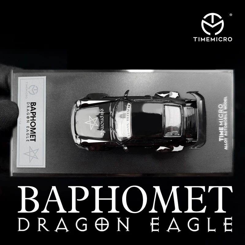 Модель автомобиля TimeMicro 1:64 RWB 964 Baphomet Dragon Eagle | Игрушки и хобби