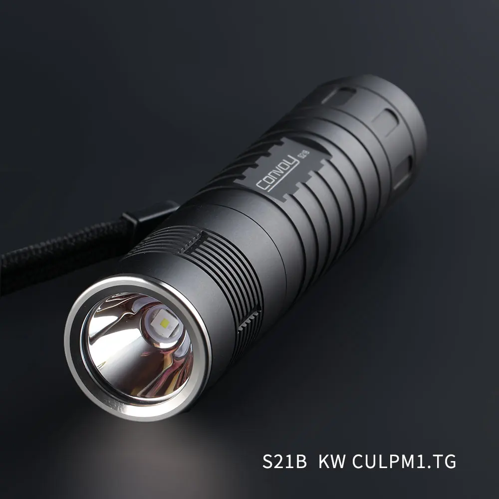 

Convoy S21B with KW CULPM1.TG and 6A driver,21700 flashlight ,Torch