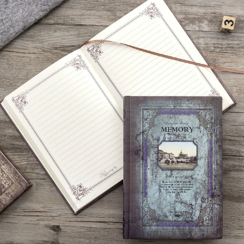 Волшебная креативная Жесткая обложка дневник книжка винтажный блокнот А5 на