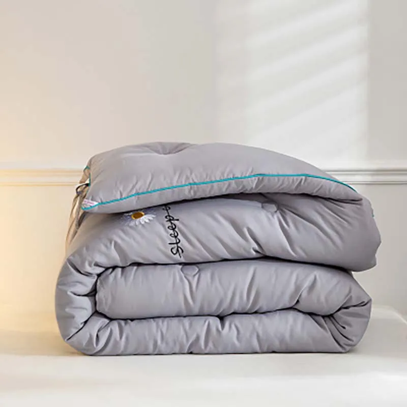 

Winter Thick Blanket Quilt Air Condition Comforter Duvet Double King Bedspread Bed Cover Bedding King Queen Size Comforter