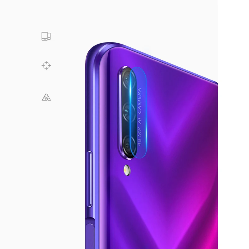 Полное покрытие объектива камеры закаленное стекло для Honor 9X задняя камера объектив Защита экрана для huawei Honor 9X защитное кольцо